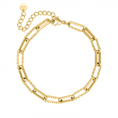 Iconic chain anklet goldplated
