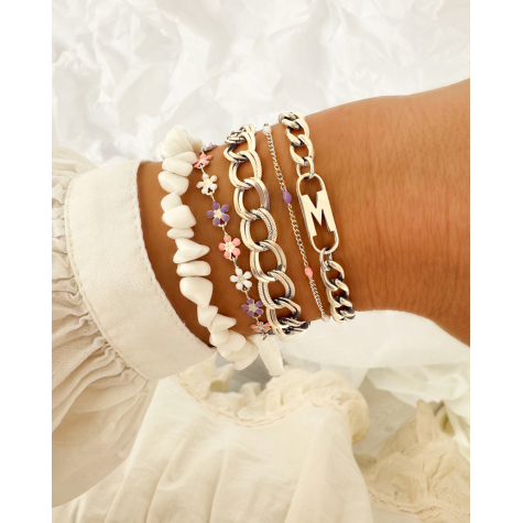 White treasure bracelet