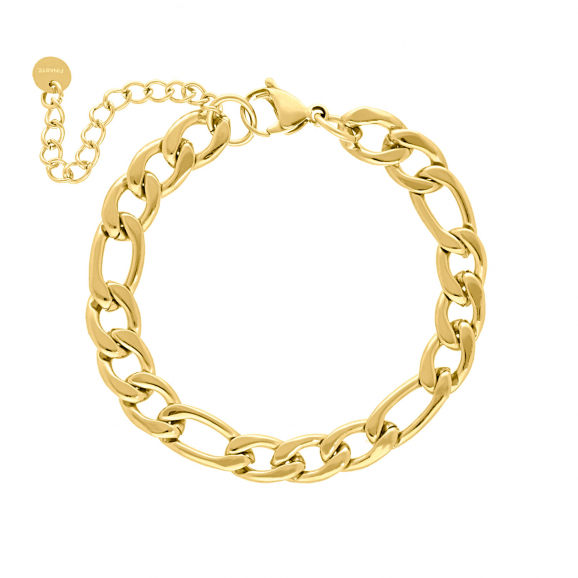 Armband chunky chain goud kleurig