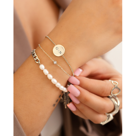 Armband Chain & Pearl