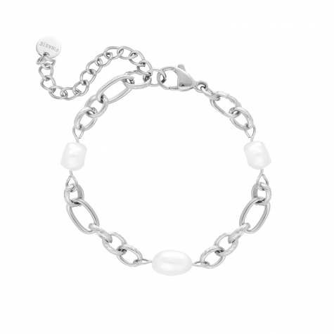 Chain and pearl bracelet