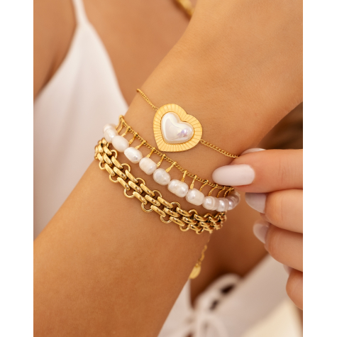 IT-girl bracelet goldplated