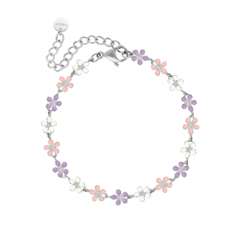 Flower bracelet multicolor