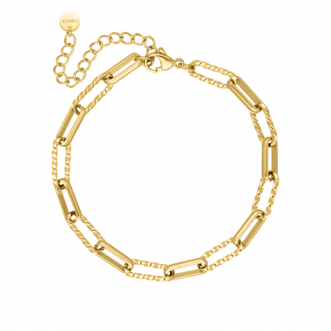 Iconic chain bracelet goldplated