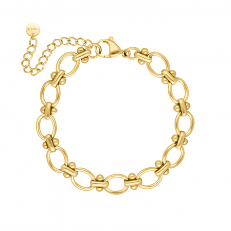 Diva chain bracelet goldplated