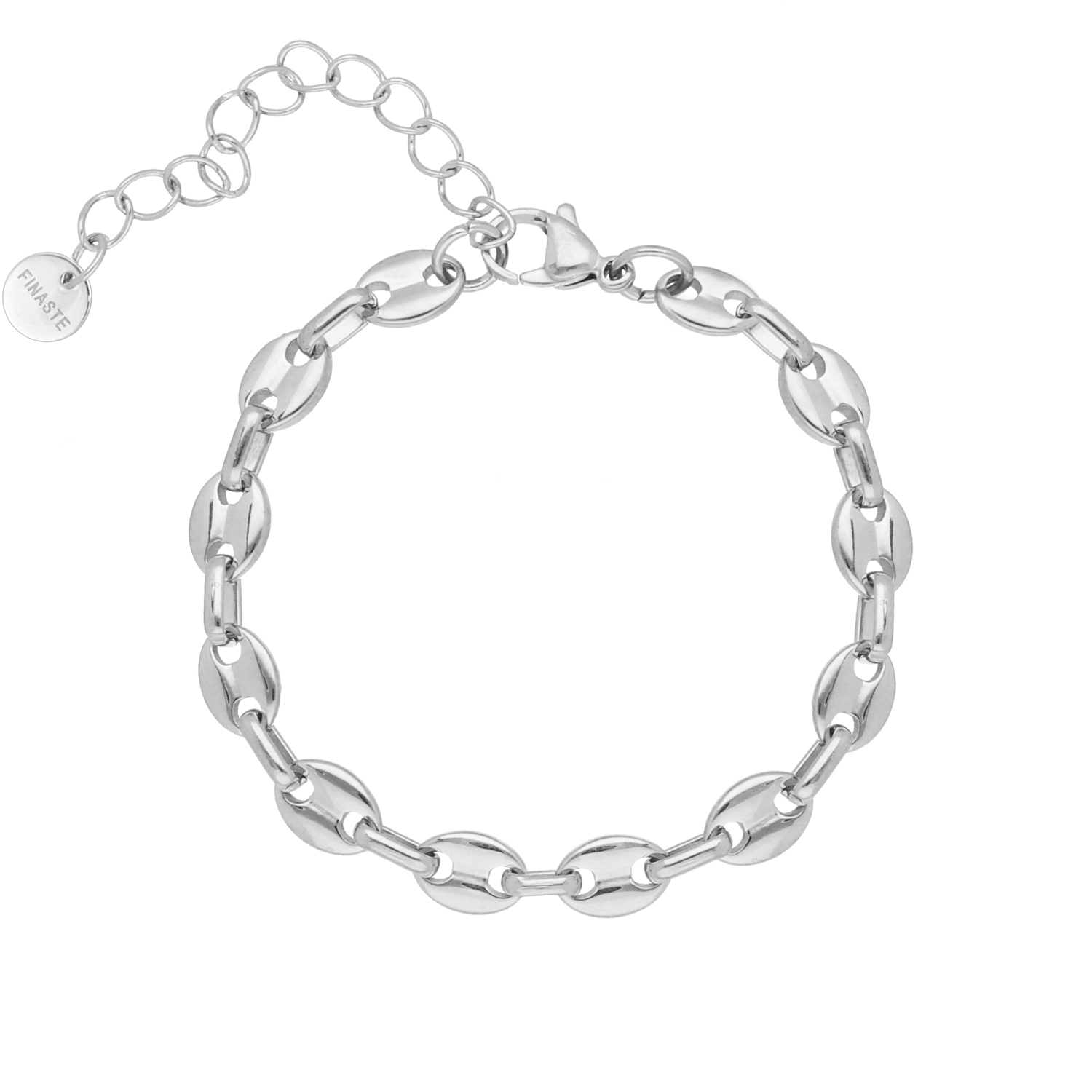 Armband met chunky chains