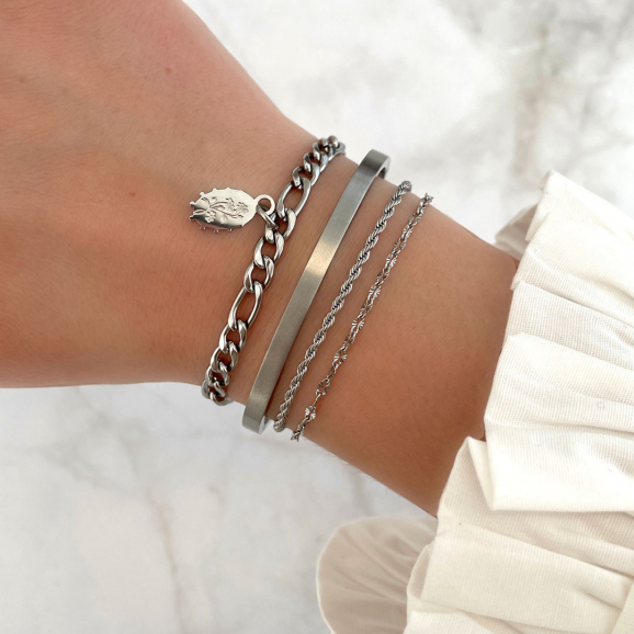 Dubbele armband in armparty