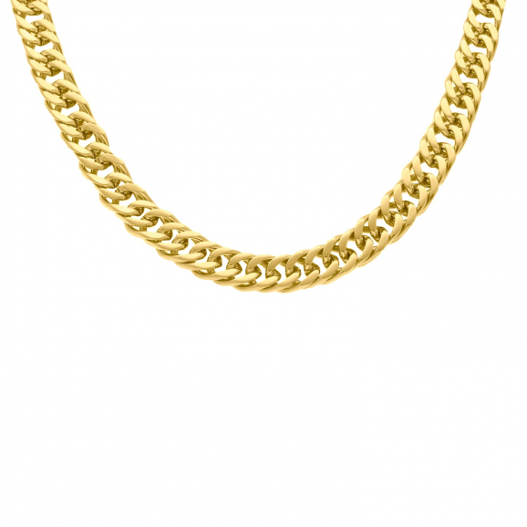 Chain ketting chunky goud kleurig