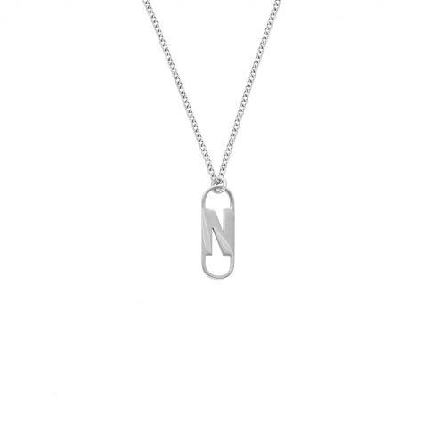 Letter ketting charm