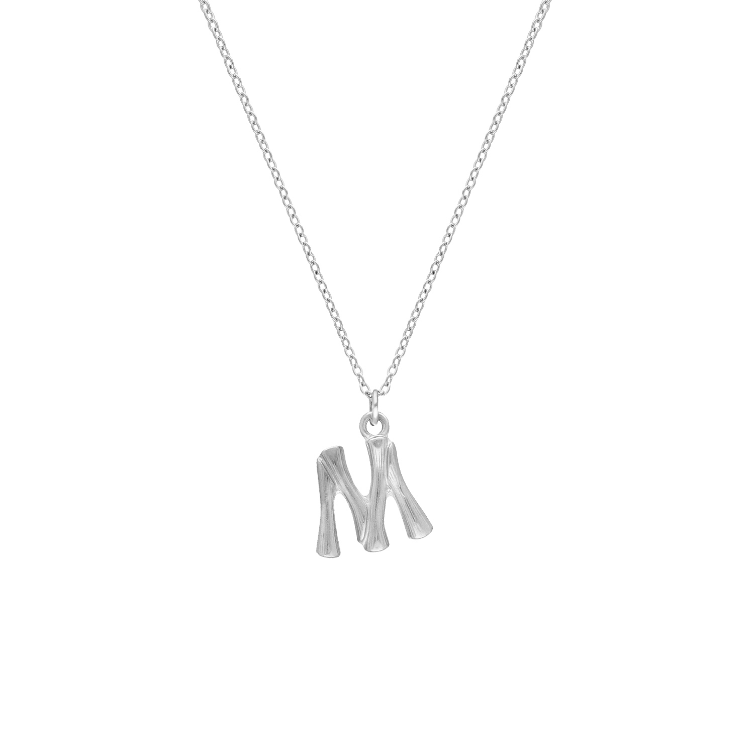 Letter ketting charm