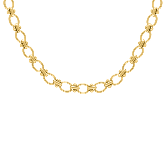 Diva chain necklace goldplated