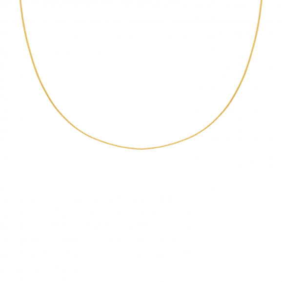Subtiele snake chain ketting goldplated