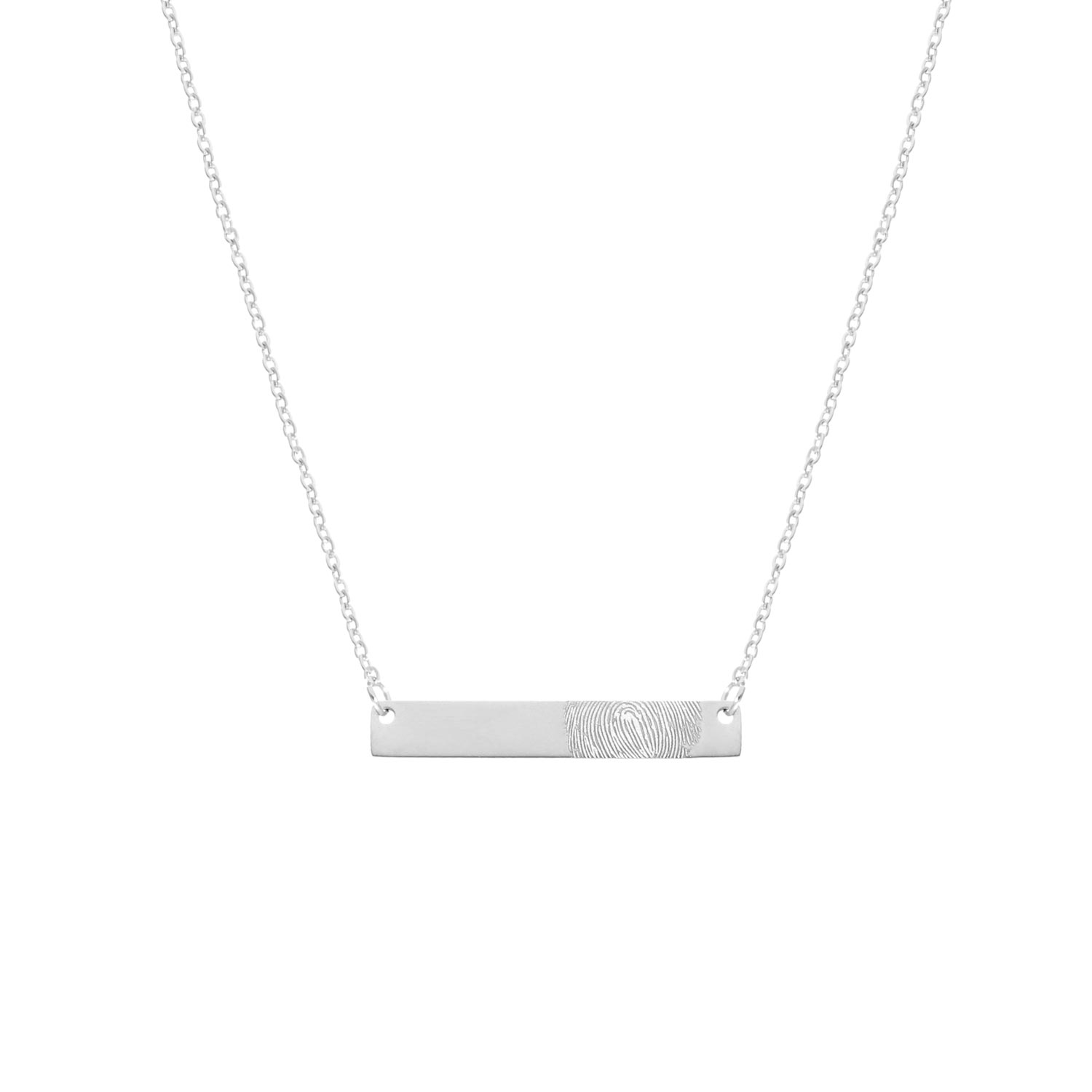 Bar ketting vingerafdruk