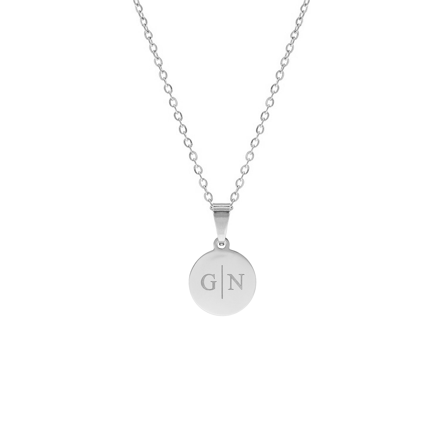 Initial necklace 2 letters