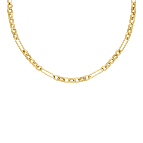 Empowering chain necklace goldplated