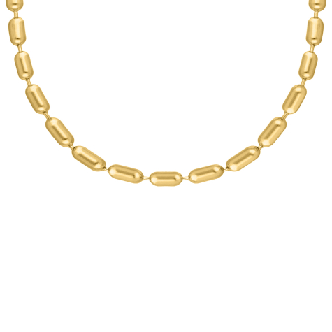 Smashing chain necklace goldplated