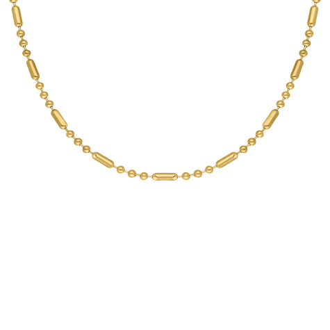Trendsetter necklace goldplated