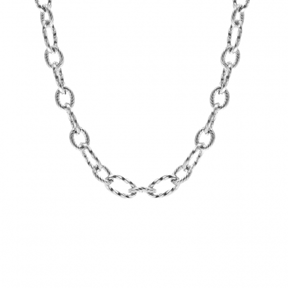 Jette Zilveren ketting zilver casual uitstraling Sieraden Chains Zilveren kettingen 