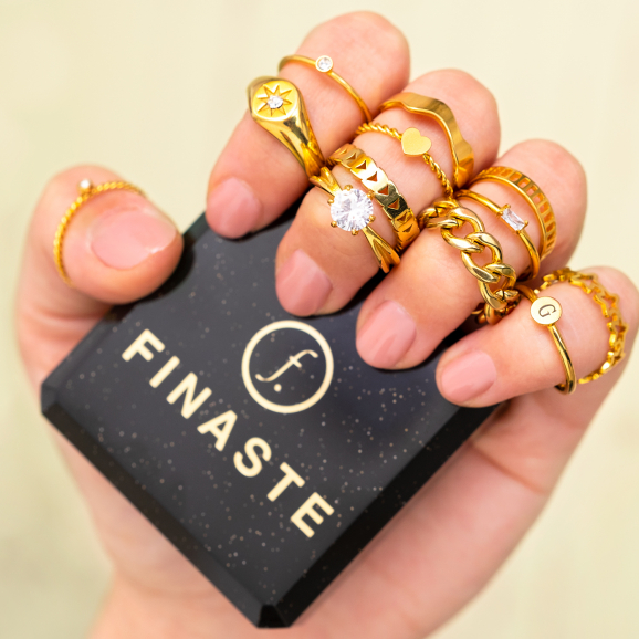 Shop gouden ringen bij Finaste