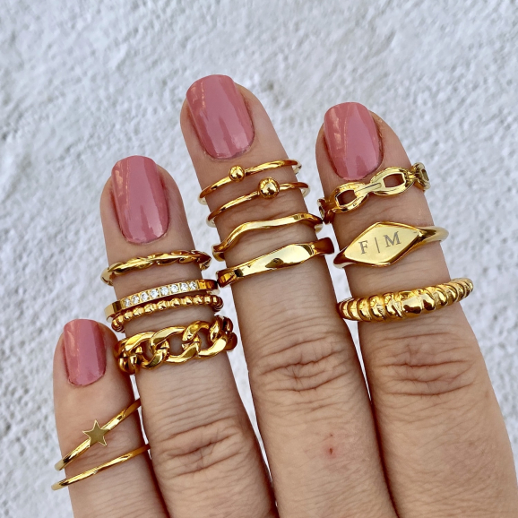trendy ringen om te shoppen voor een mooie look