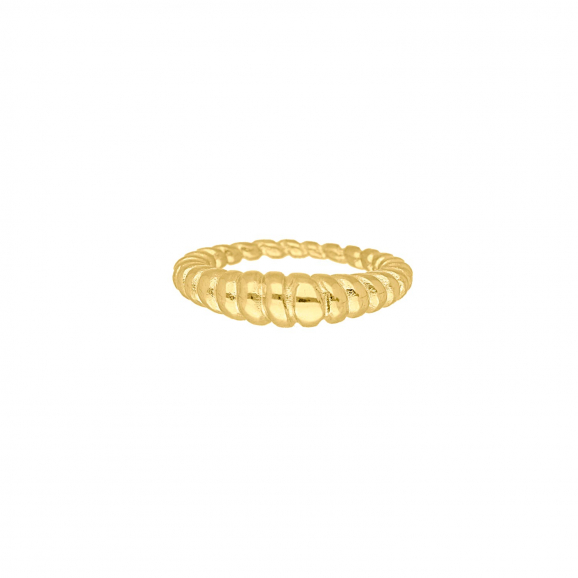 Chunky ring kleur goud