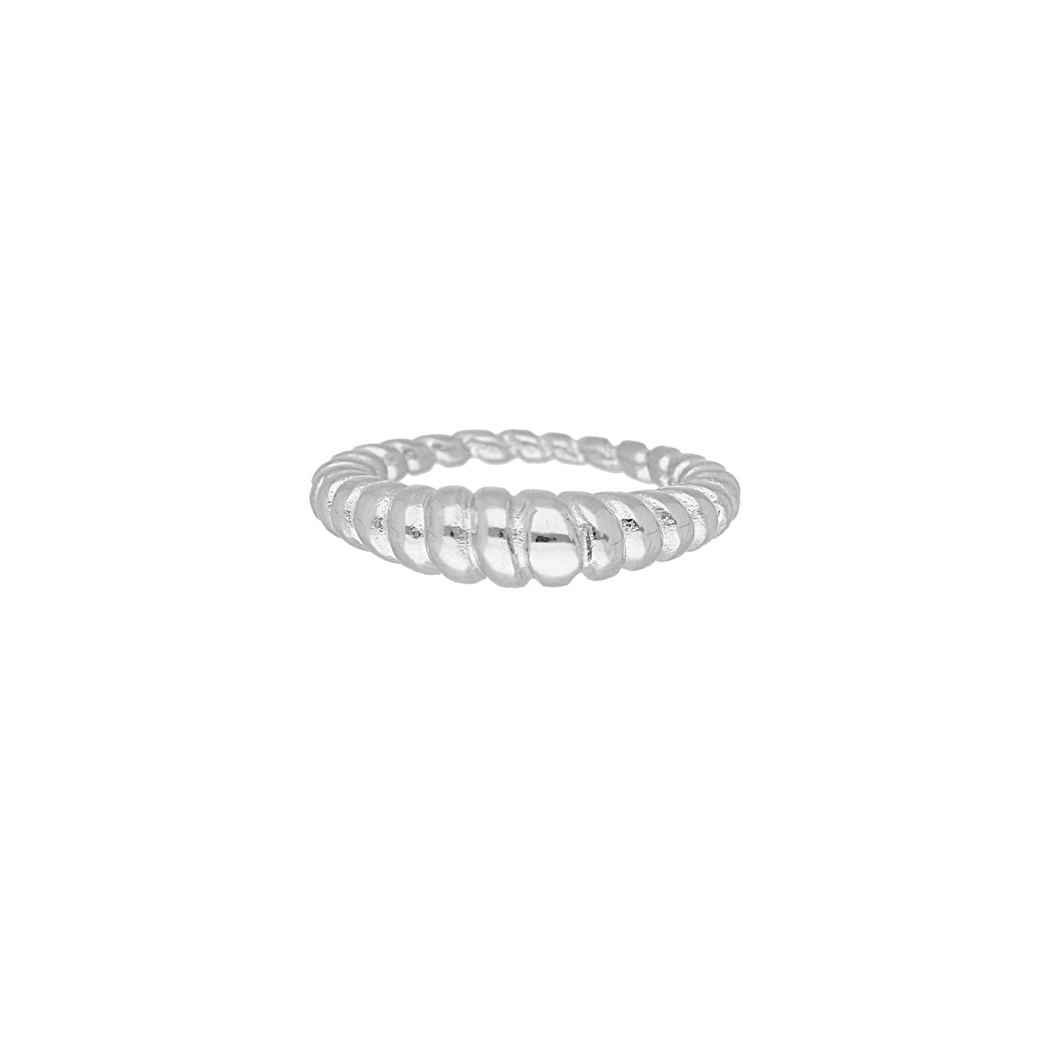 Chunky ring kleur zilver