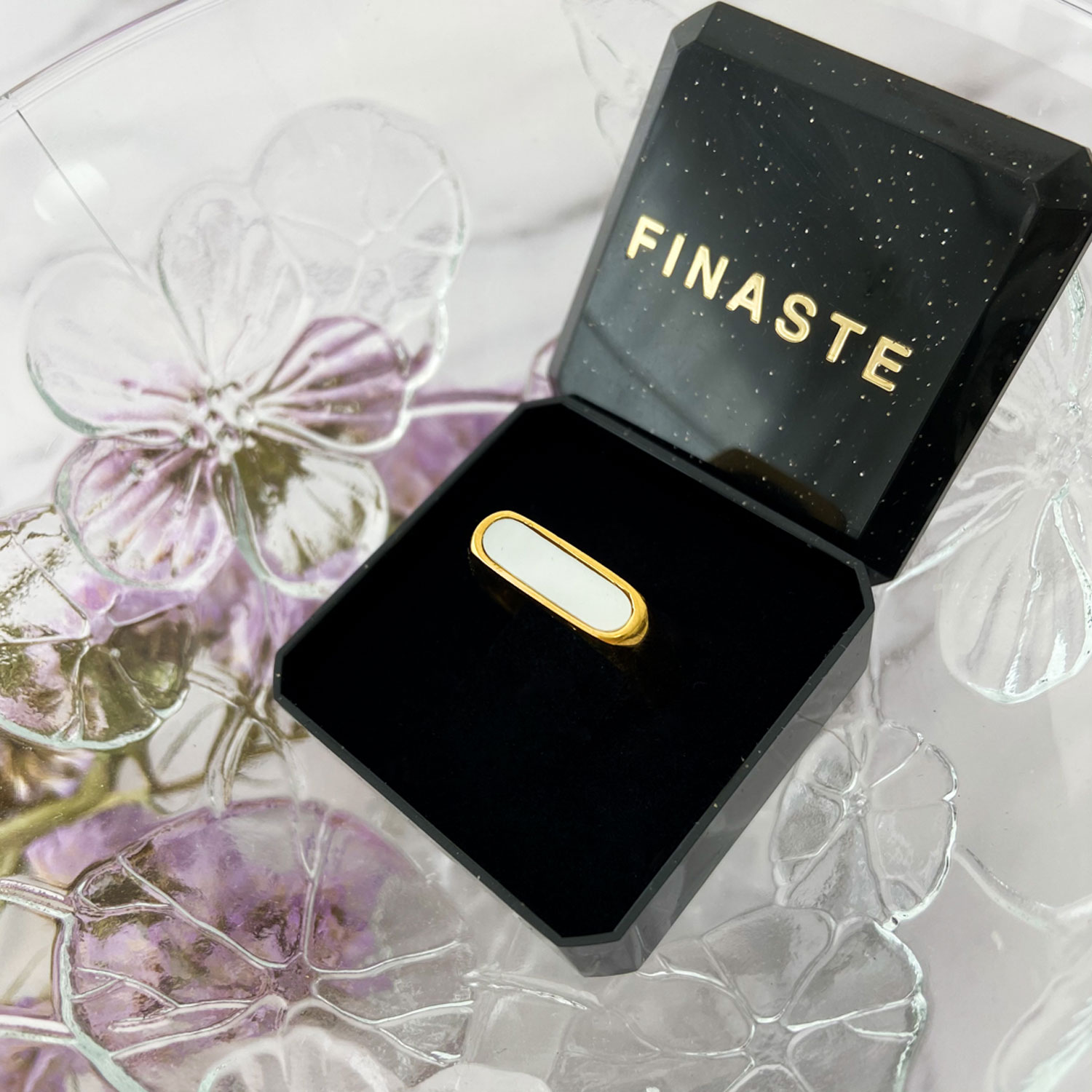 Shop jouw ring sea shell in het goud