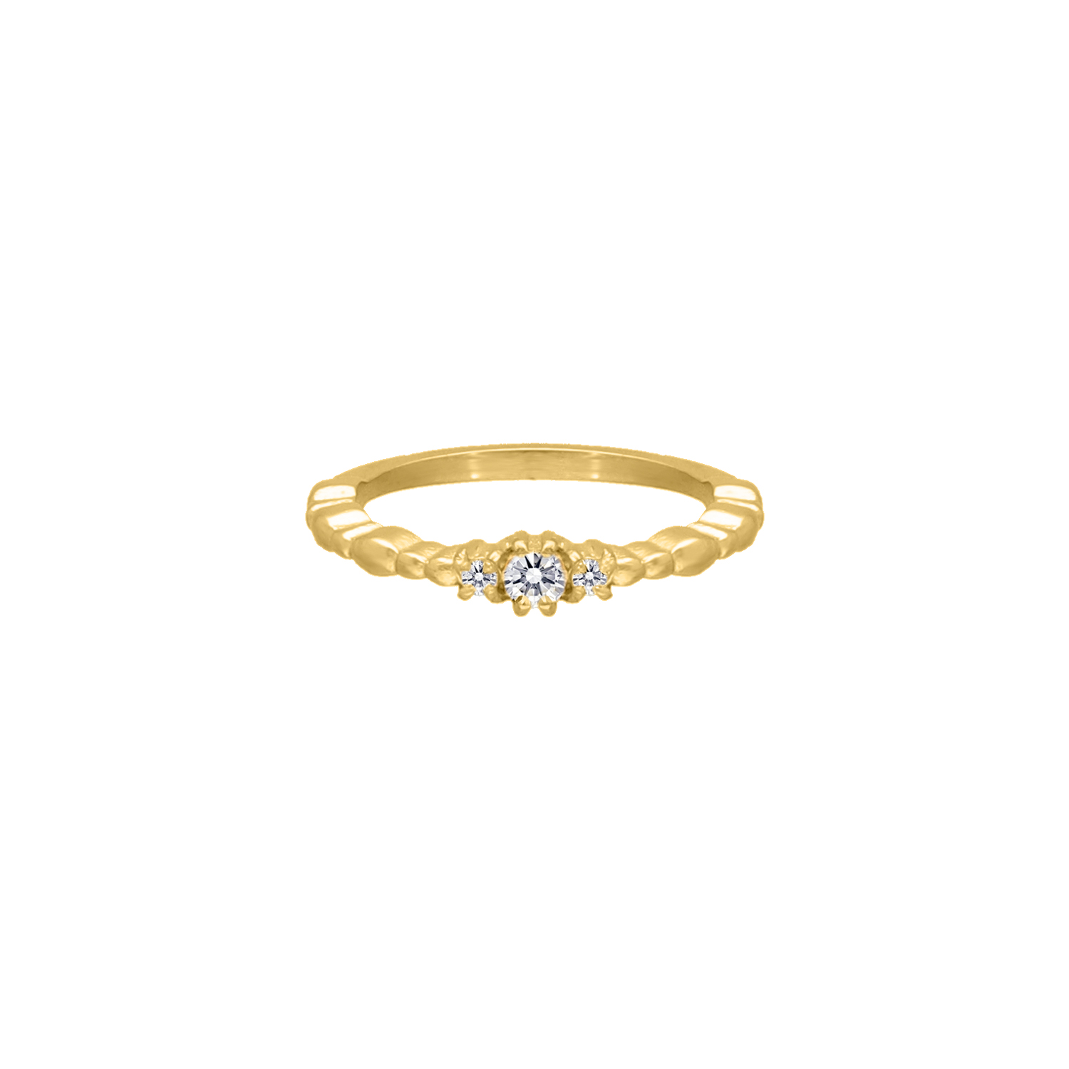 Glamorous ring goud kleurig