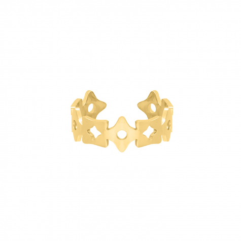 Iconic ring goldplated