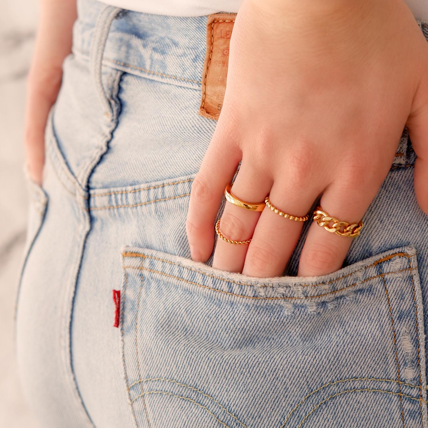 Ringen kopen in de hand voor een trendy look