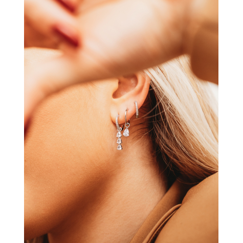Exclusive crystal drop earrings