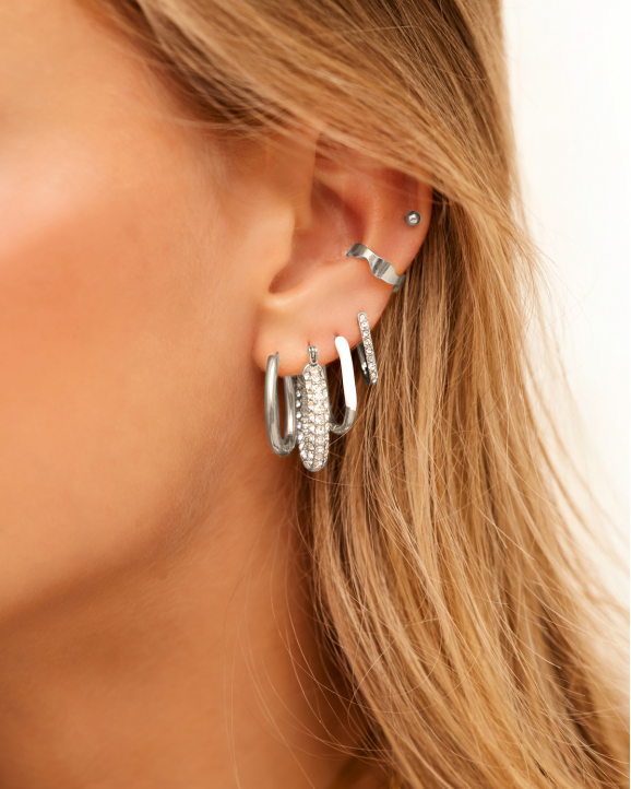 Influencer stone earrings 