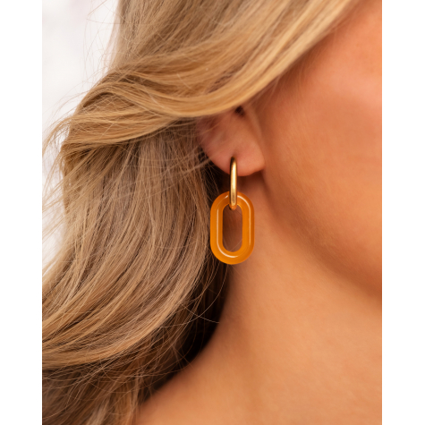 Kingsday earrings goudkleurig