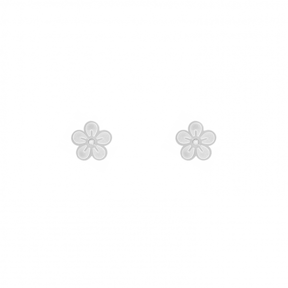 Stud earrings daisy flower 