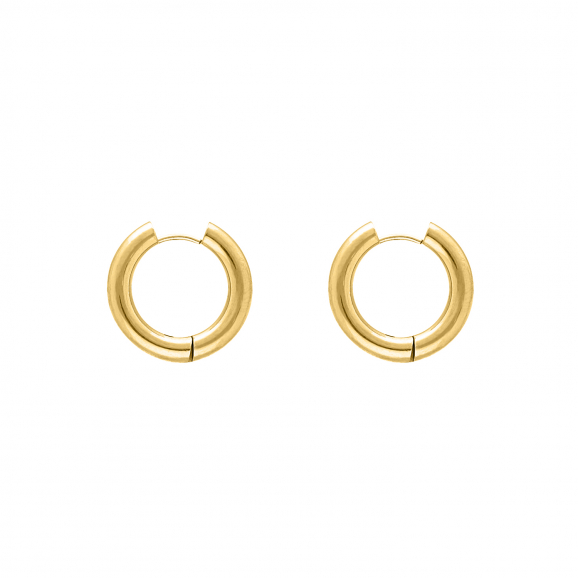Small musthave hoops goldplated