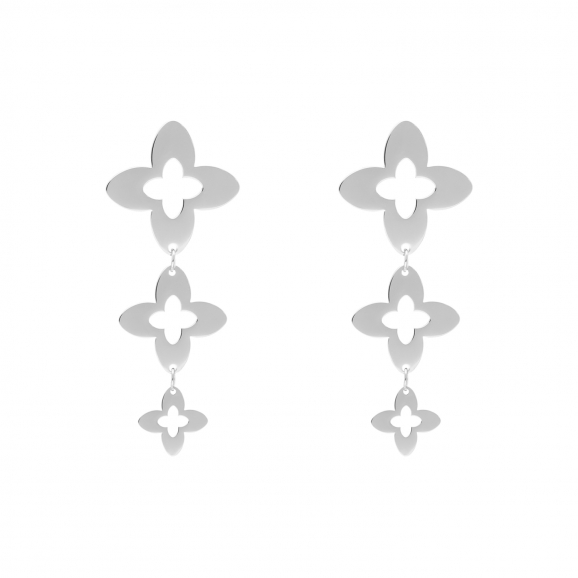 Triple clover earrings vintage  
