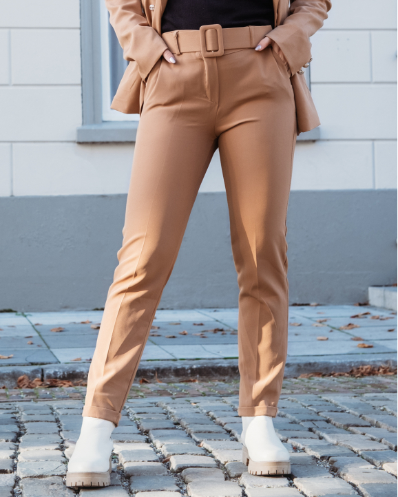 Perfect pantalon bruin