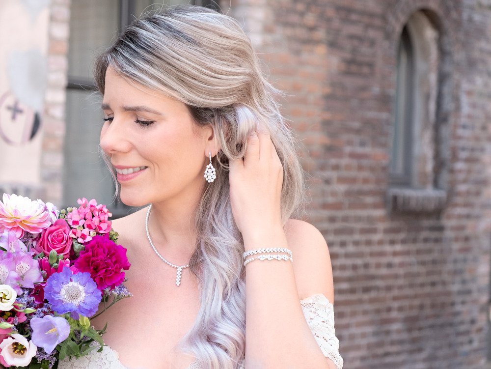 sieraden set met parels