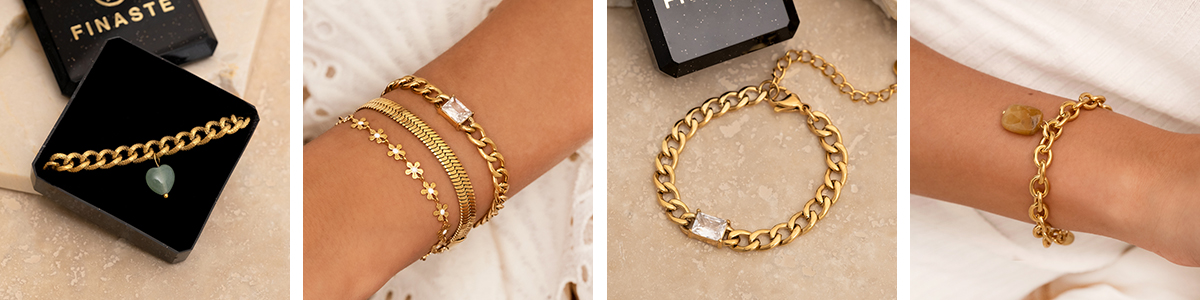 Chunky chain armbanden Chunky chain armbanden