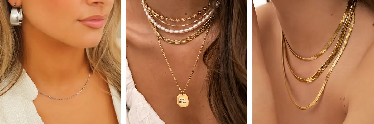 Choker kettingen
