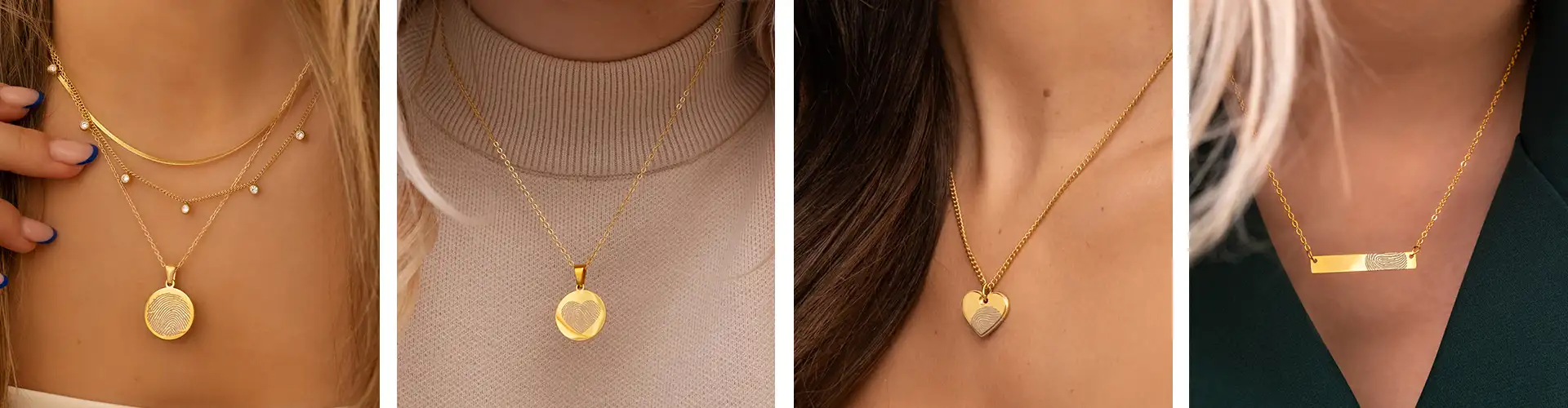 Kettingen met vingerafdruk