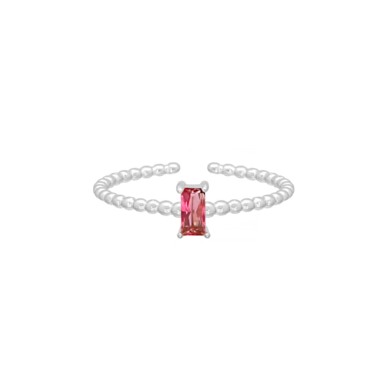 Influencer ring glam darkpink