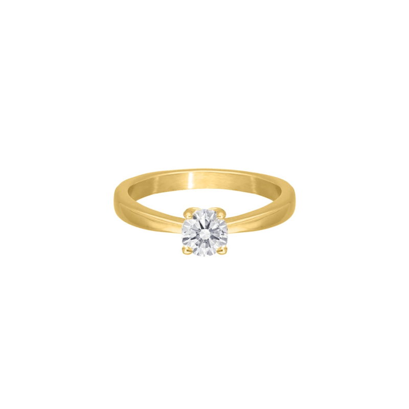 Billionaire ring goudkleurig