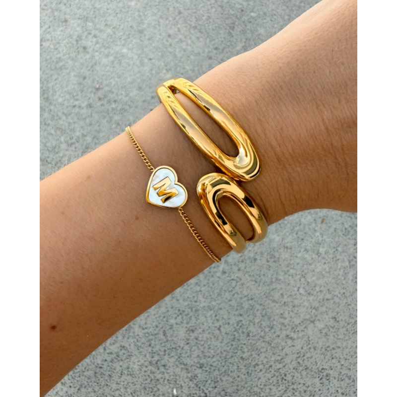 Bangle trending drop goldplated