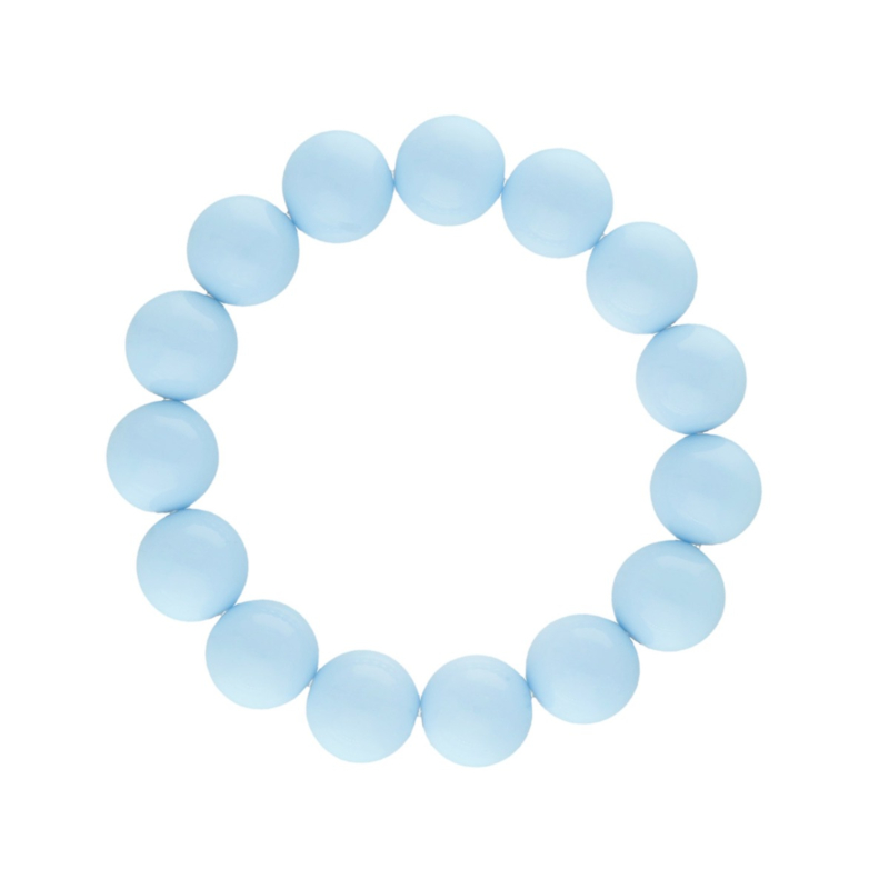 Kralen armband blauw