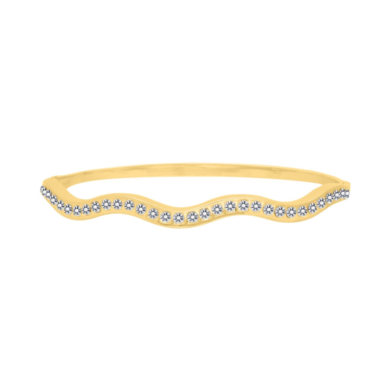 Sparkle bangle goudkleurig