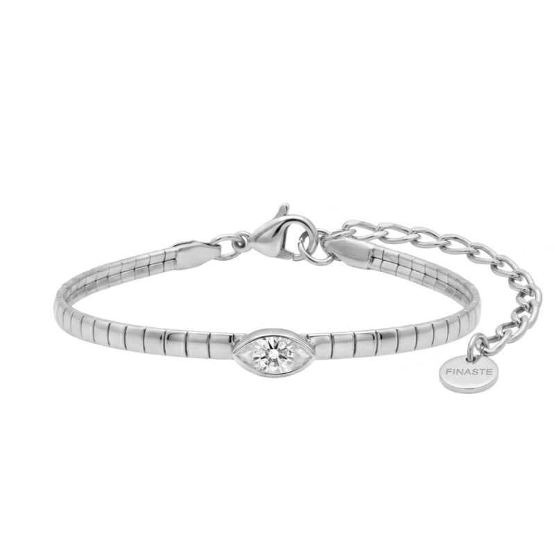 Snake armband met steentje