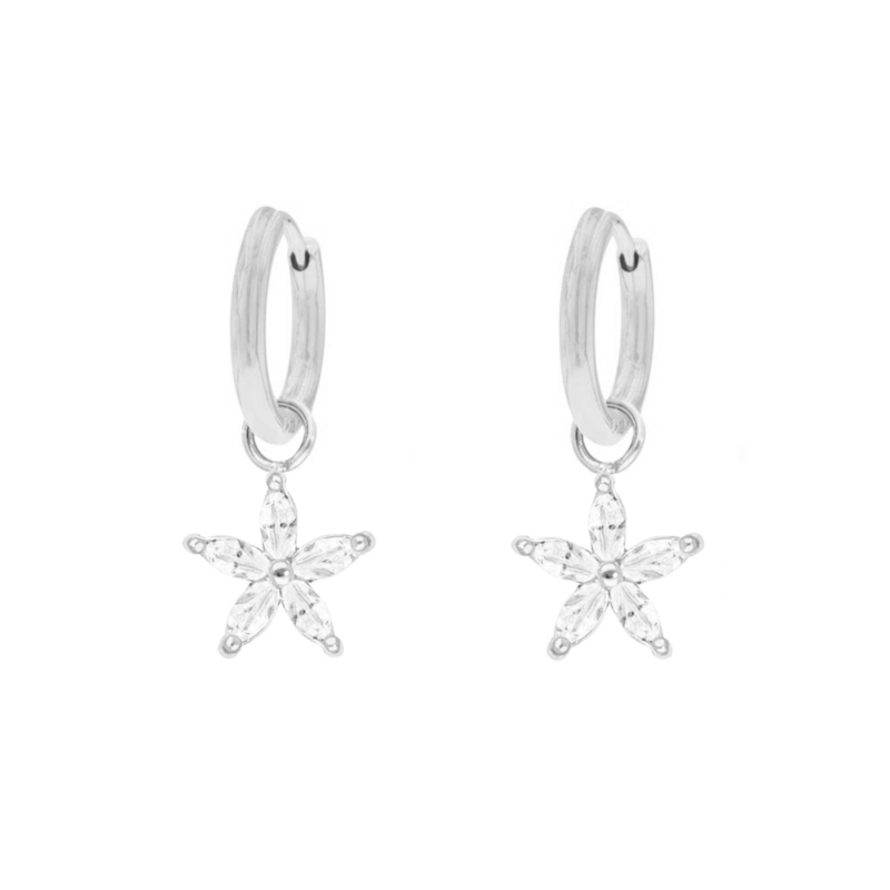 Oorringetjes sparkle flower