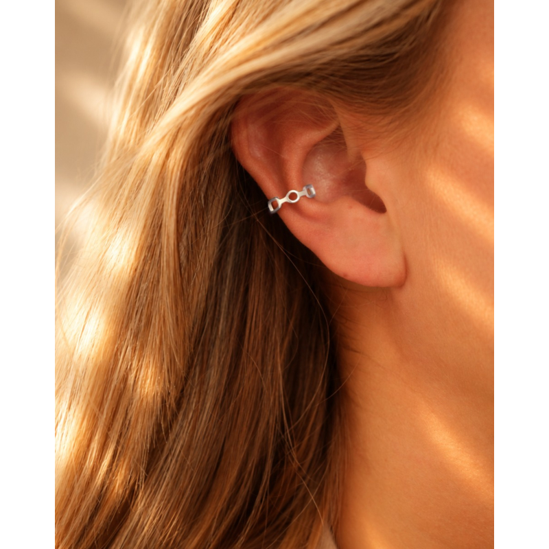 Ear cuff chain mix