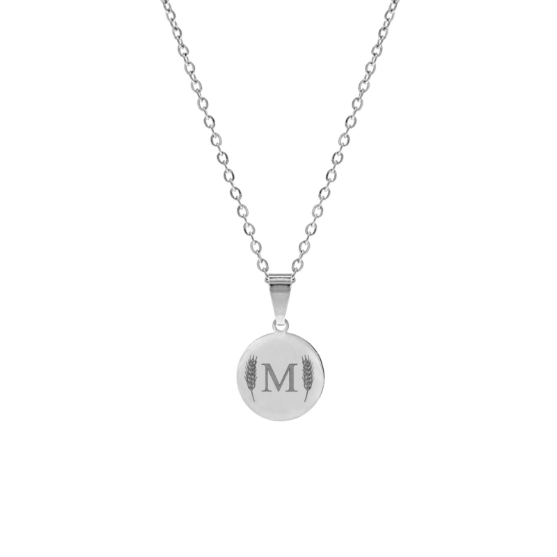 Ketting met Letter Zilver